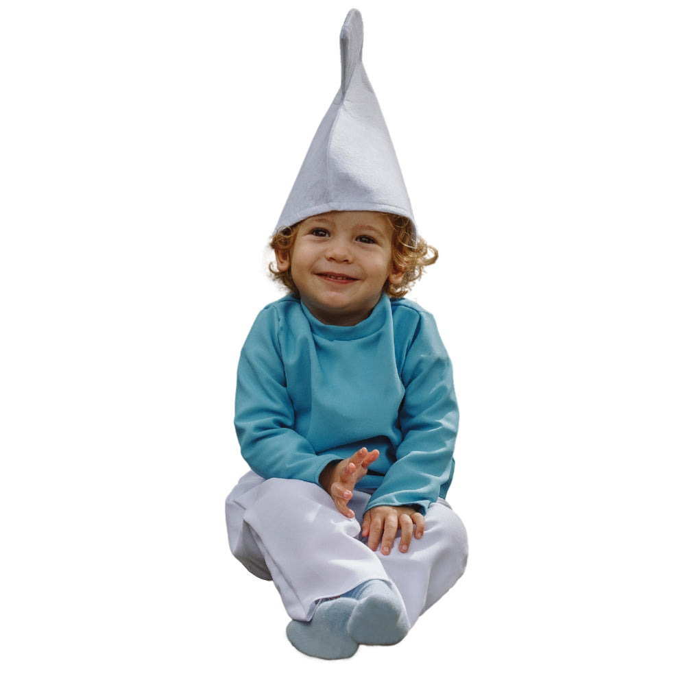Déguisement de Lutin Bleu Classique pour bébé