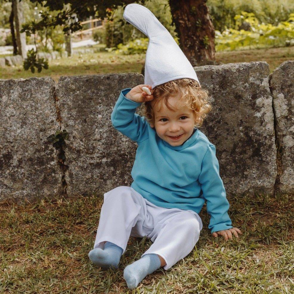 Déguisement de Lutin Bleu Classique pour bébé
