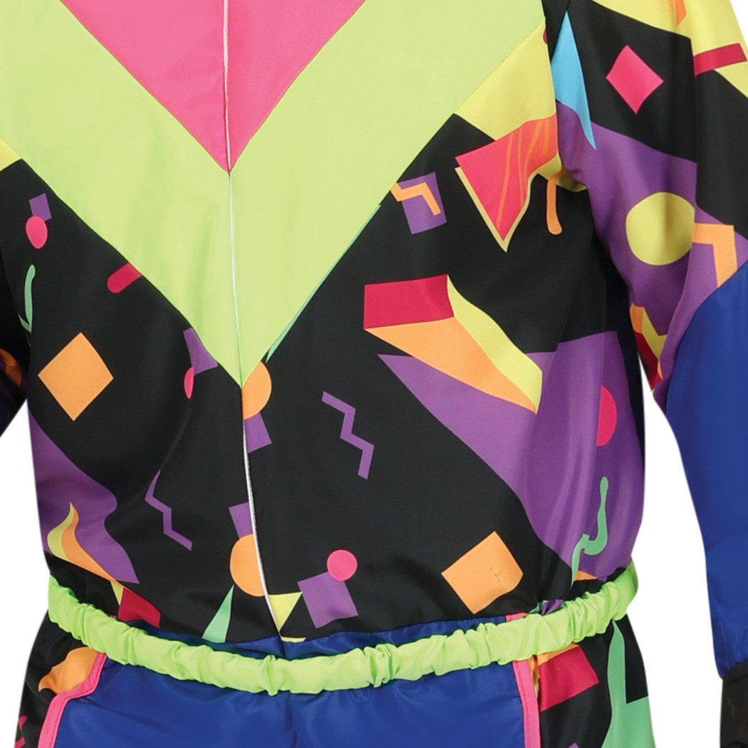 Déguisement de ski multicolore homme