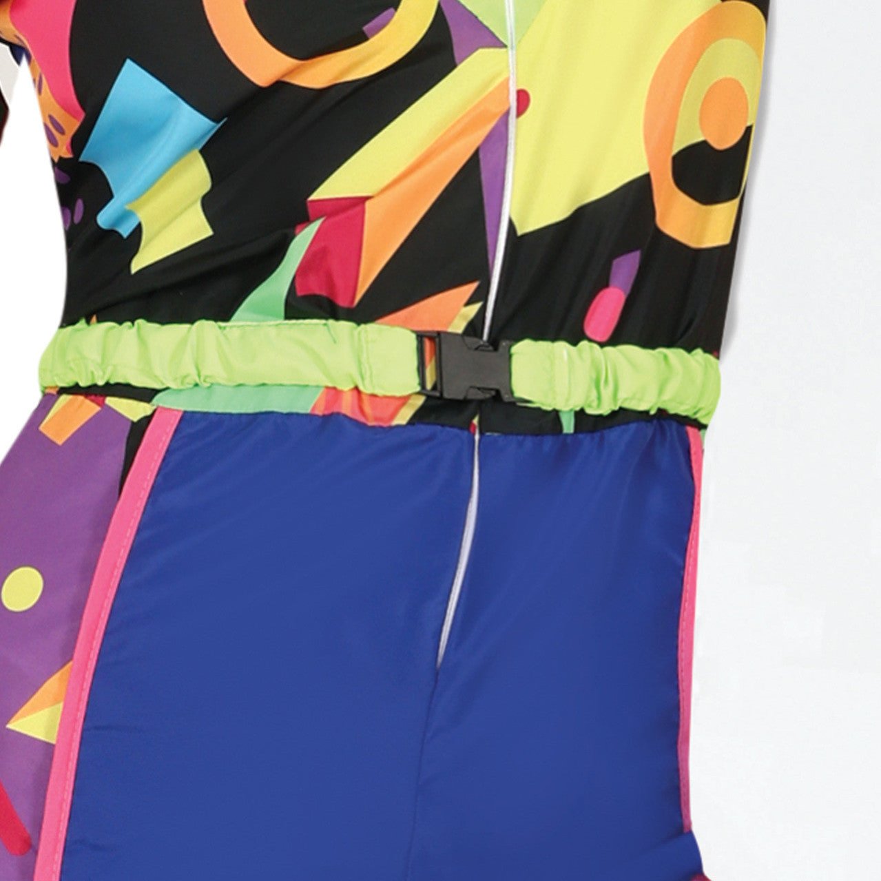 Déguisement de ski multicolore femme