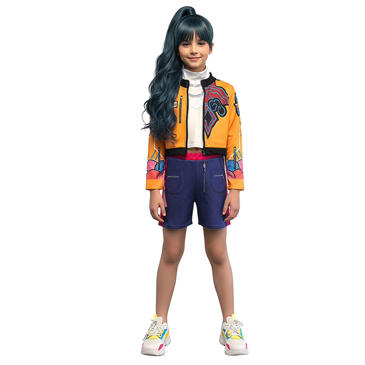 Rubies Déguisement hybride pour enfant Netflix K-Pop Chasseurs de démons Rumi Doré Rubies Déguisement hybride pour enfant Netflix K-Pop Chasseurs de démons Rumi Doré