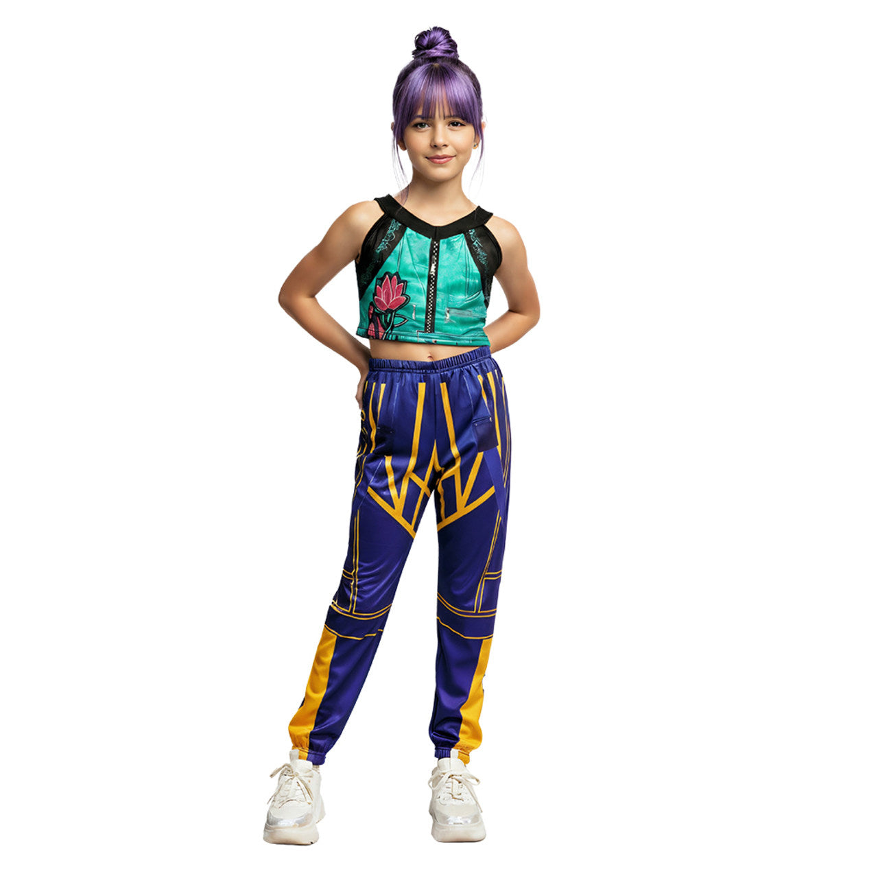 Survêtement 2 Pièces K-pop Demons Hunters - Hoodie + Pantalon - Fille 2 à 14 Ans