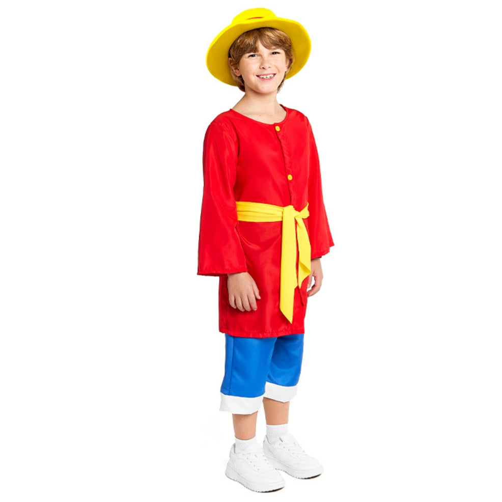 Déguisement Luffy One Piece Aventurier enfant