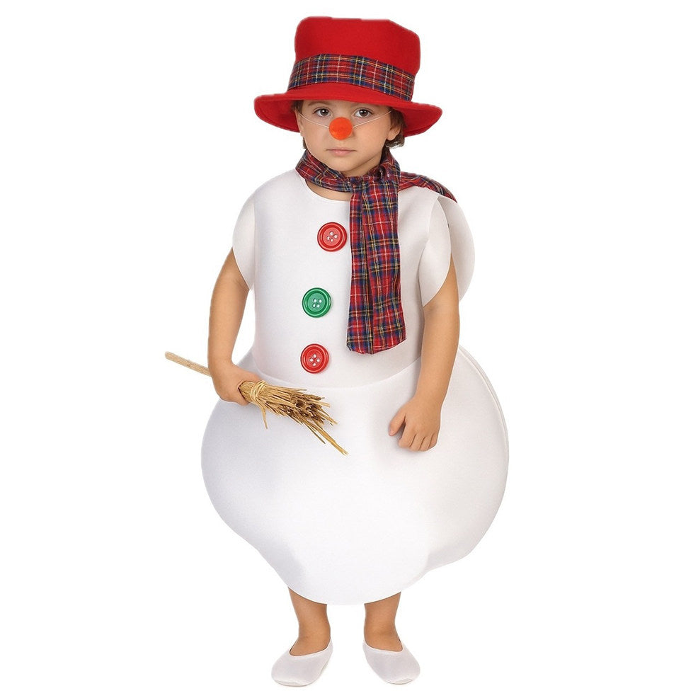 Déguisement Bonhomme de Neige Boule enfant