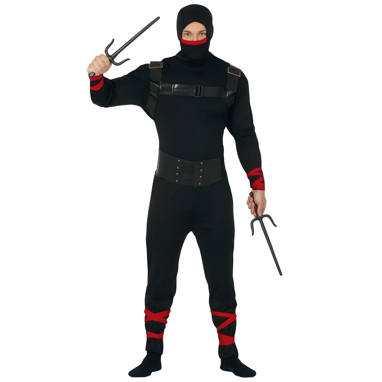 Déguisement de Ninja Noir pour homme