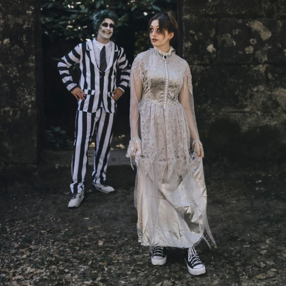 Déguisement Les Noces Funèbres Deluxe pour femme