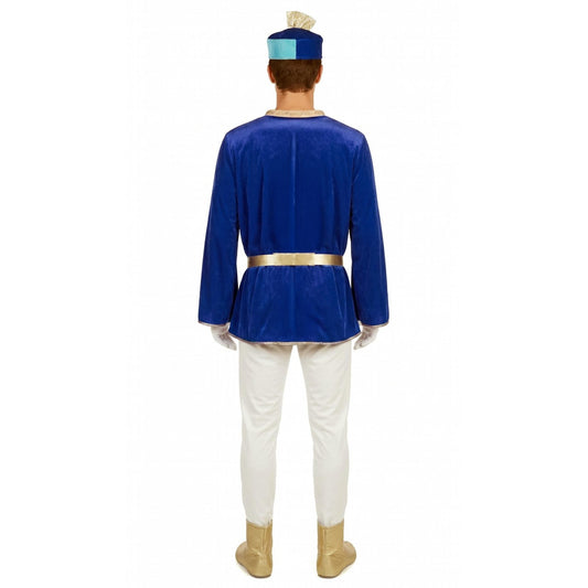 Déguisement Page Royal Bleu Deluxe adulte