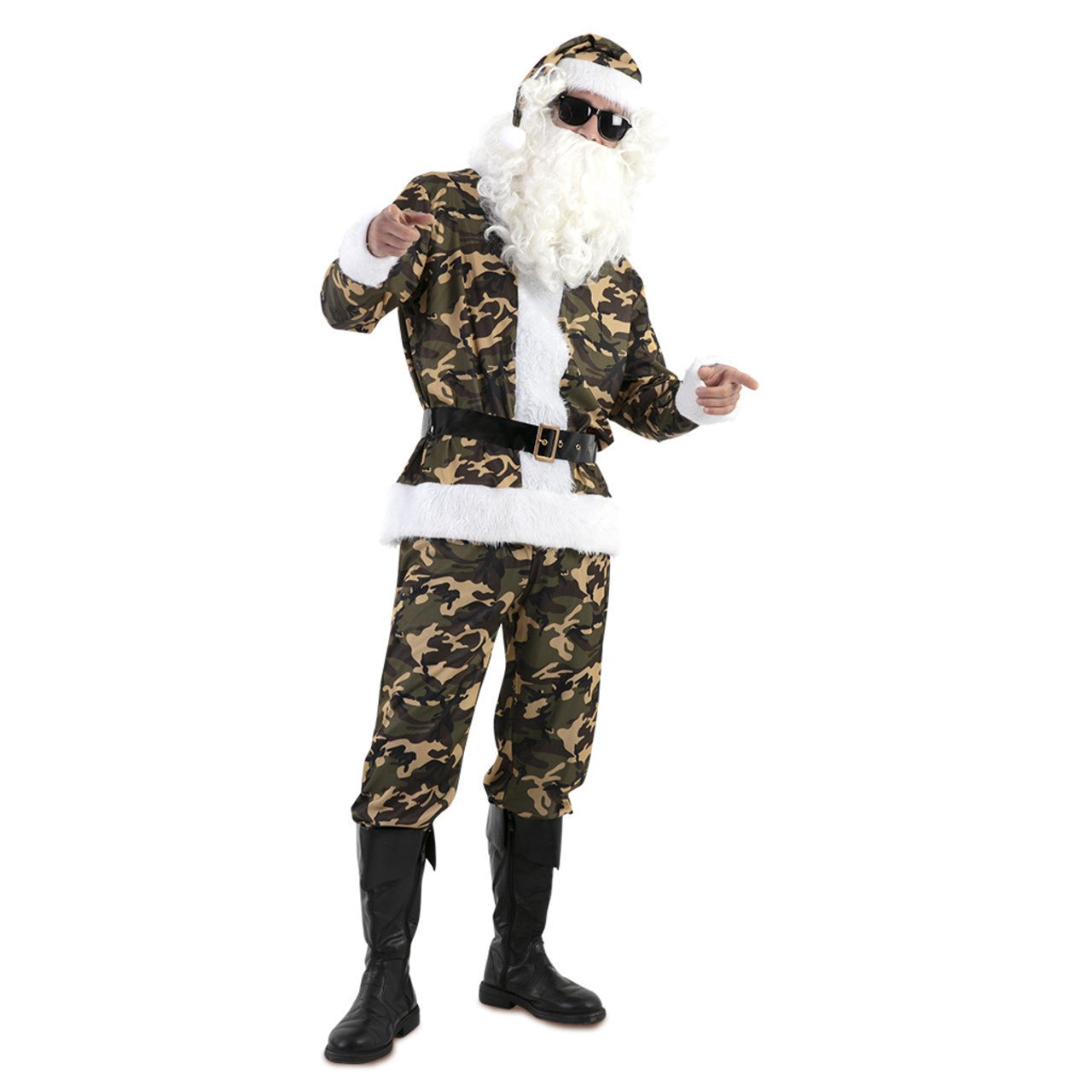 Achat Déguisement Père Noël Militaire adulte Costumalia by