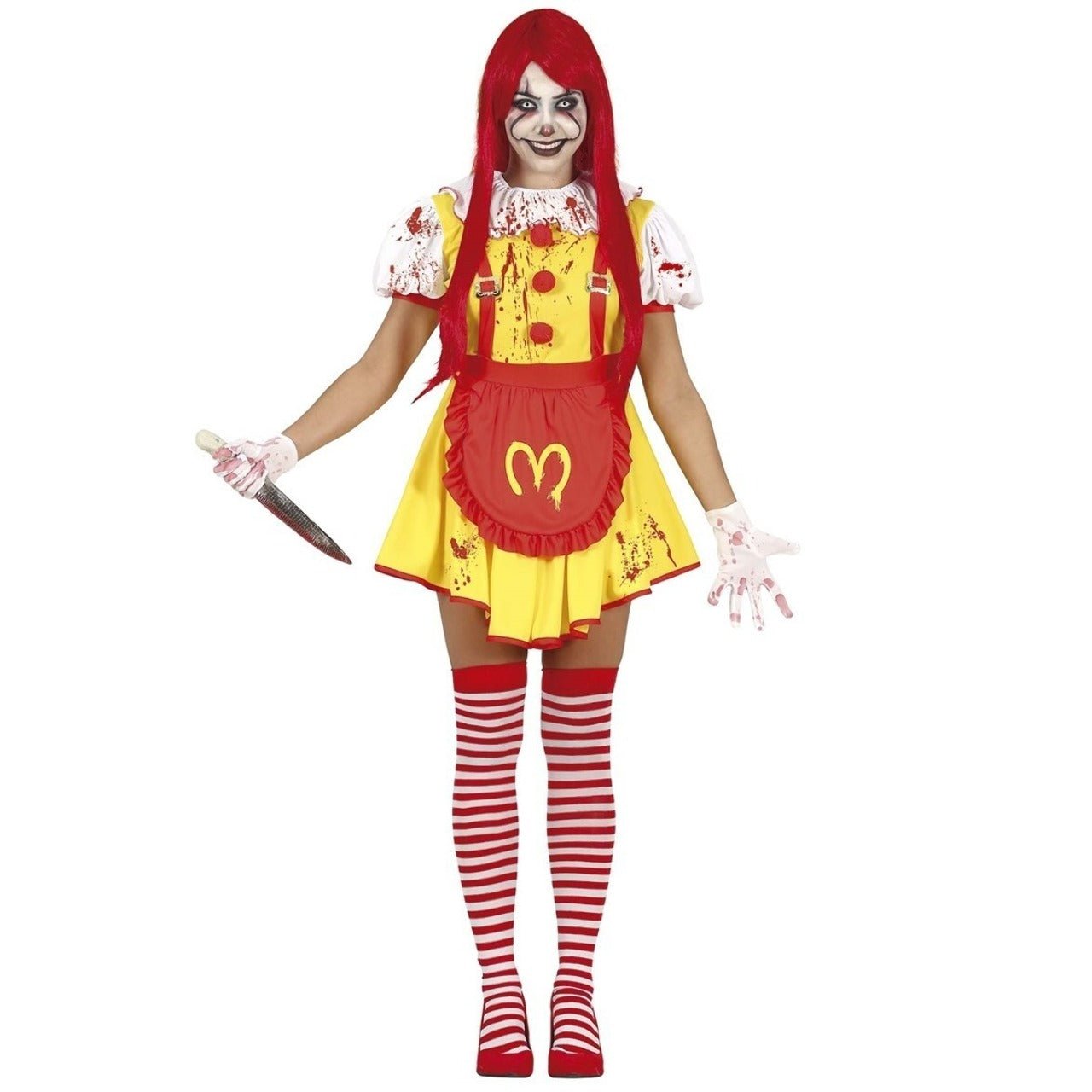 Déguisement de Clown Burger's pour adolescents