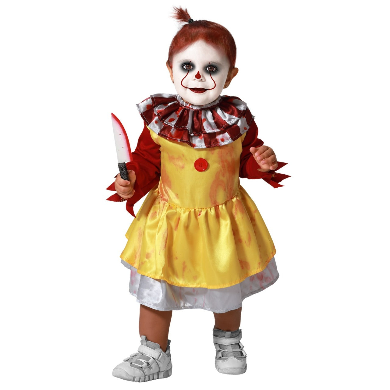 Déguisement de Clown Burger Sinistre pour bébé