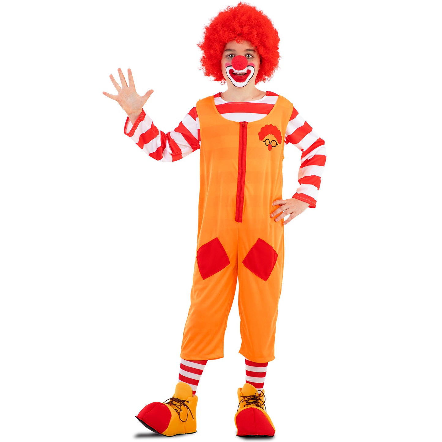 Déguisement clown Burger enfant