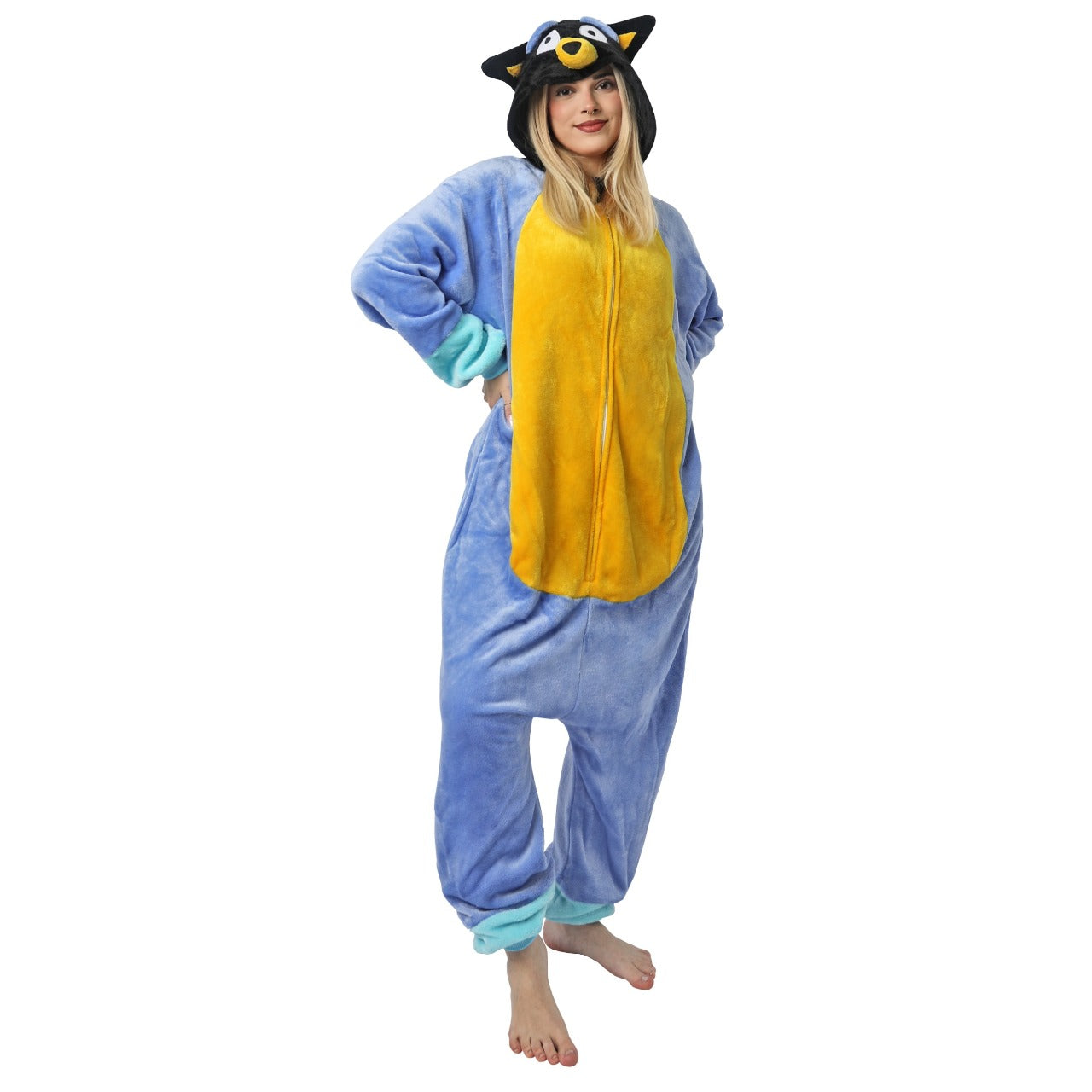 Déguisement de Chien Bluey pour adulte