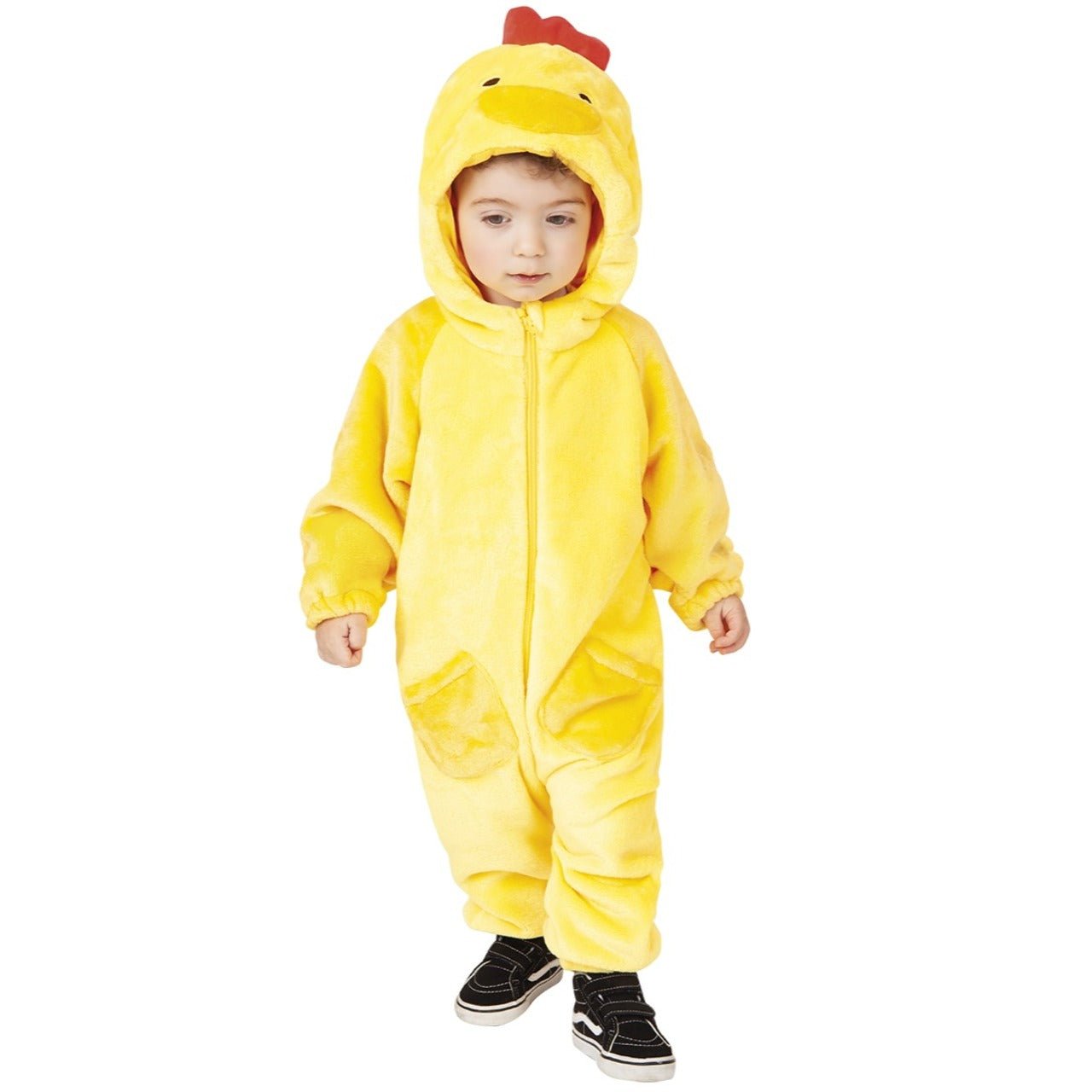 Déguisement Poussin Bébé Fille & Garçon - Costume Adorable Pâques Avec Chapeau, Barboteuse Douce Et Confortable