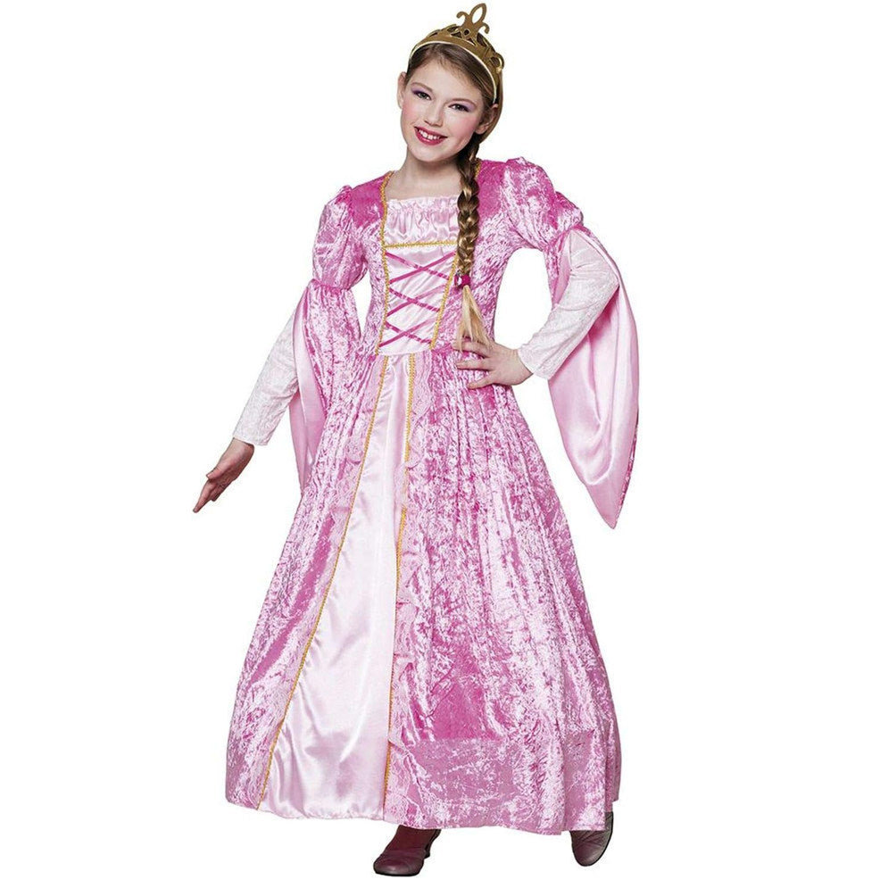 Déguisement de Princesse Rose Éco pour fille