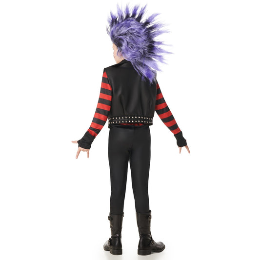 Déguisement de Rocker Punky Rayures enfant