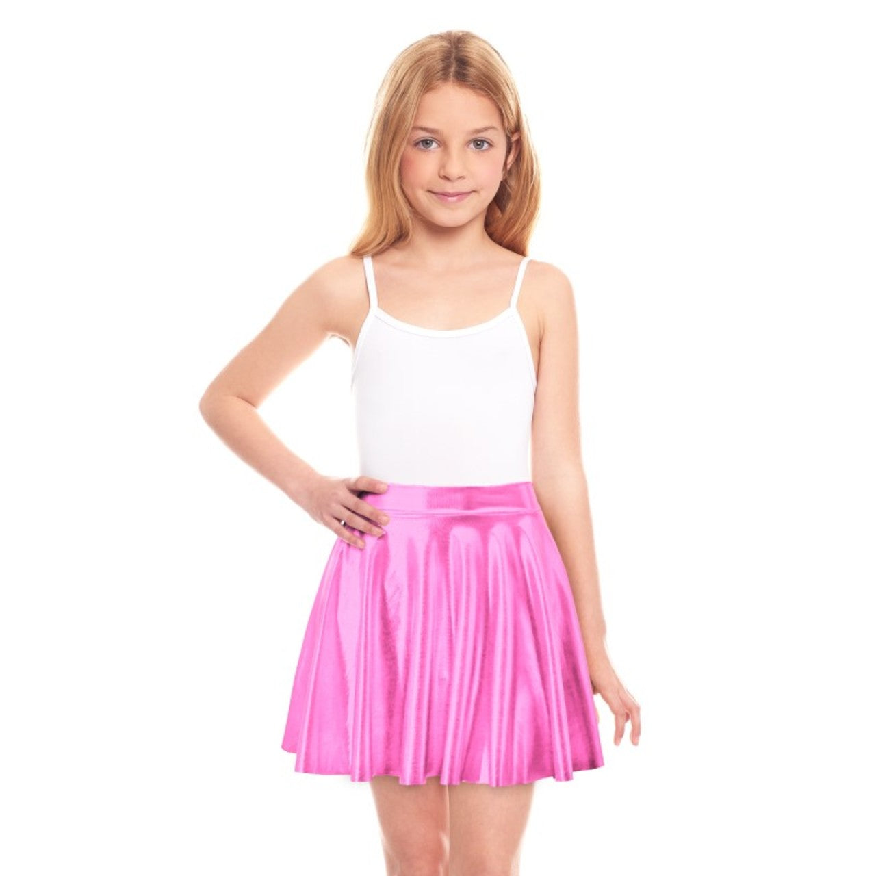 Jupe Rose Métallisée pour fille