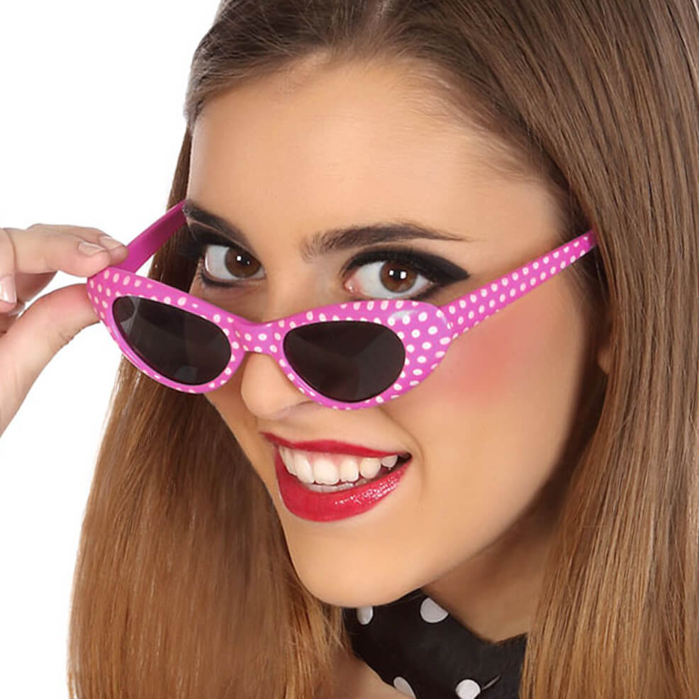 Lunettes Monture Années 50 Rouges
