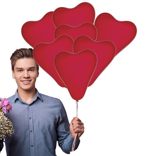 Ballons Cœur Rouge