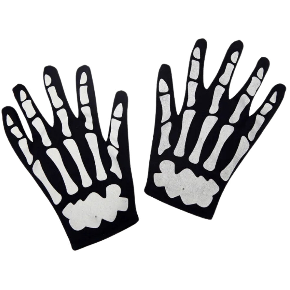 Gants de Squelettes Courts pour enfants