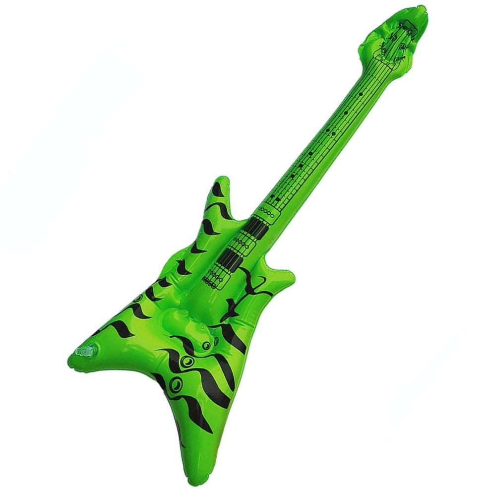 Guitare Gonflable Verte Lourde