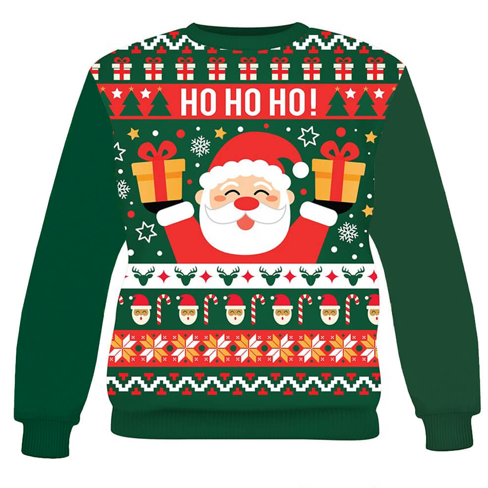 Pull de Noël Père Noël pour enfants