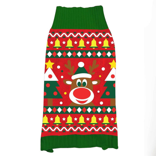 Pull de Noël Renne pour animal de compagnie