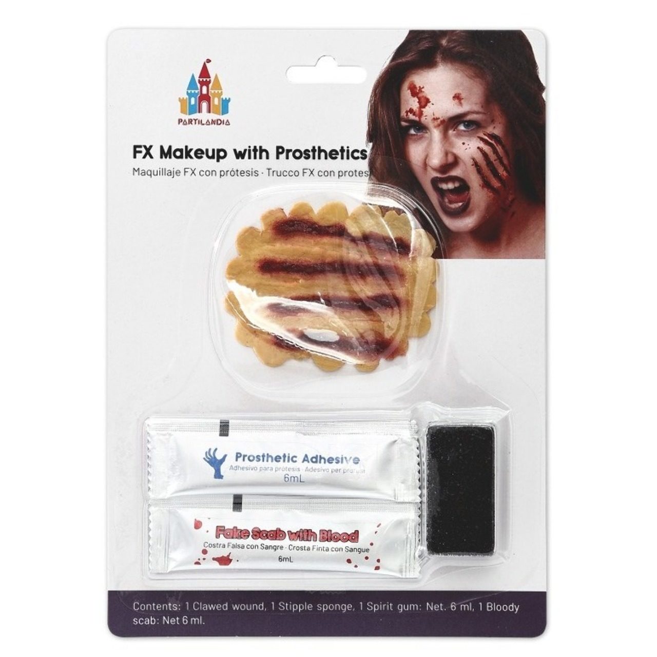 Kit de Maquillage Égratignure Sanglante