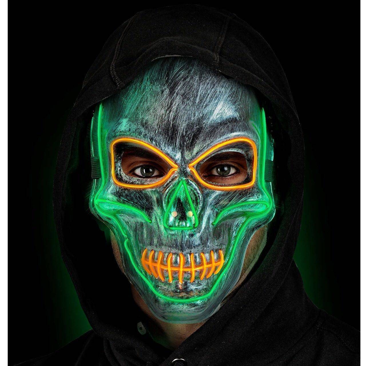 Masque de Crâne Led