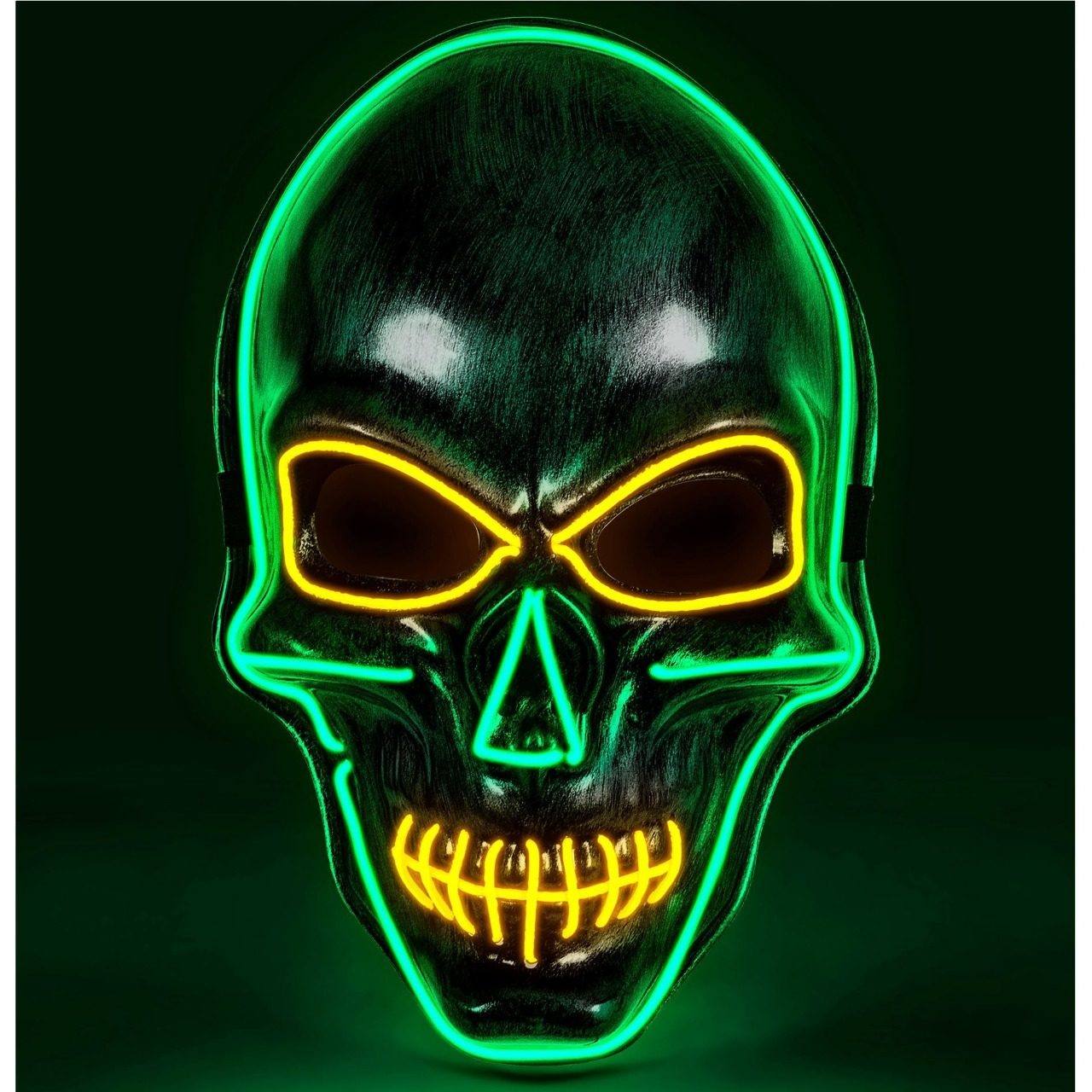 Masque de Crâne Led