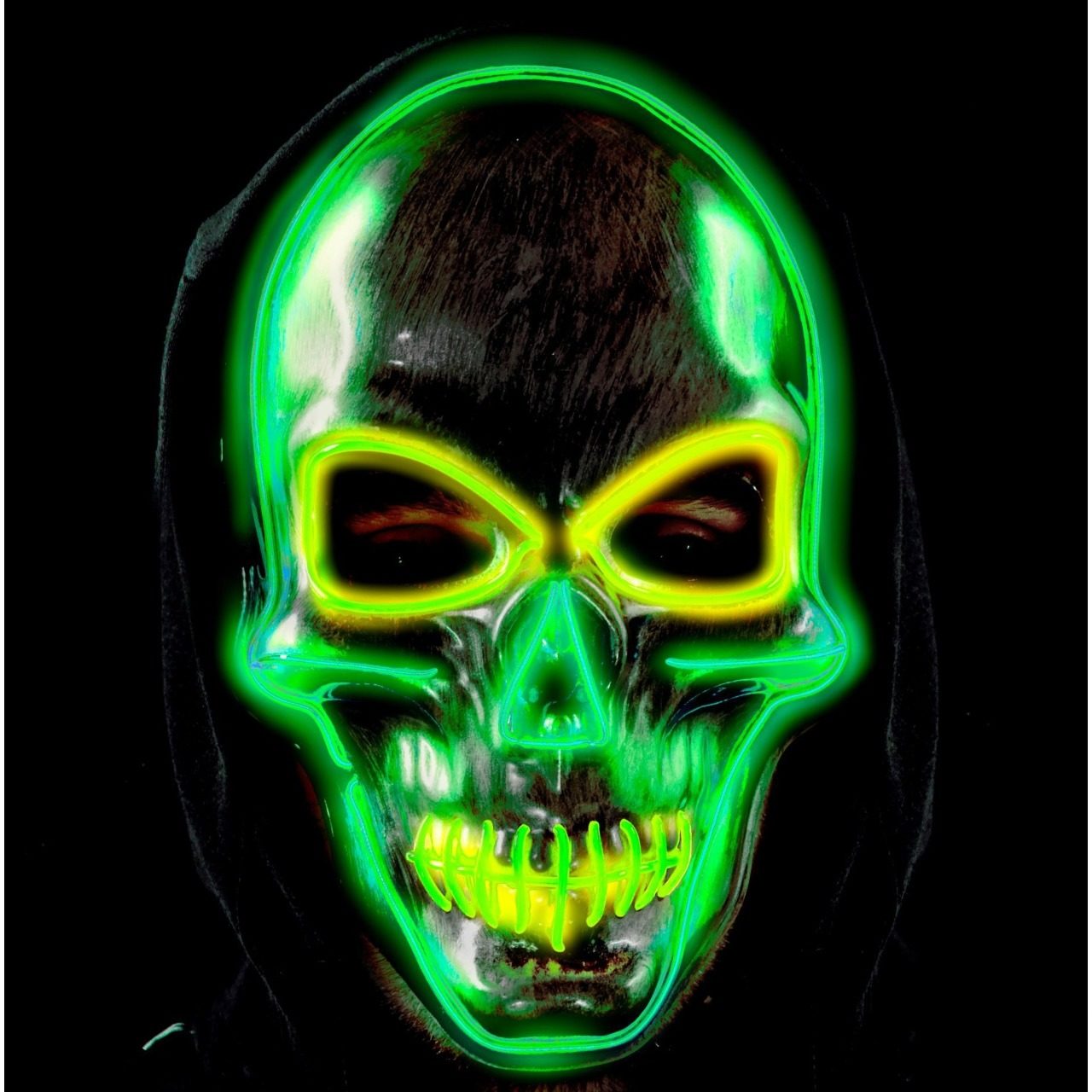Masque de Crâne Led