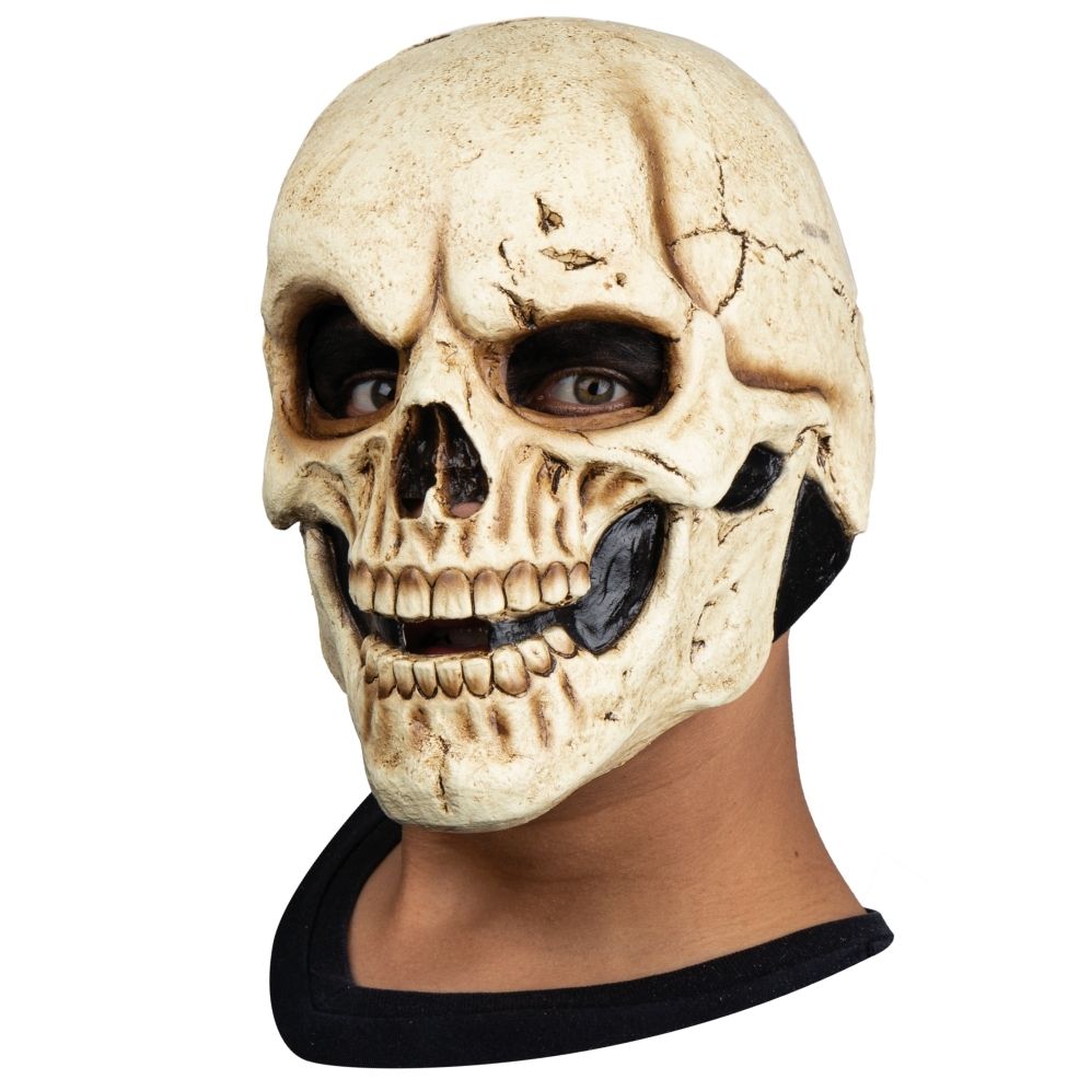 Masque en Latex avec Crâne Sanglant