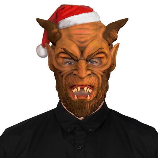 Masque en latex du Démon Krampus Eco