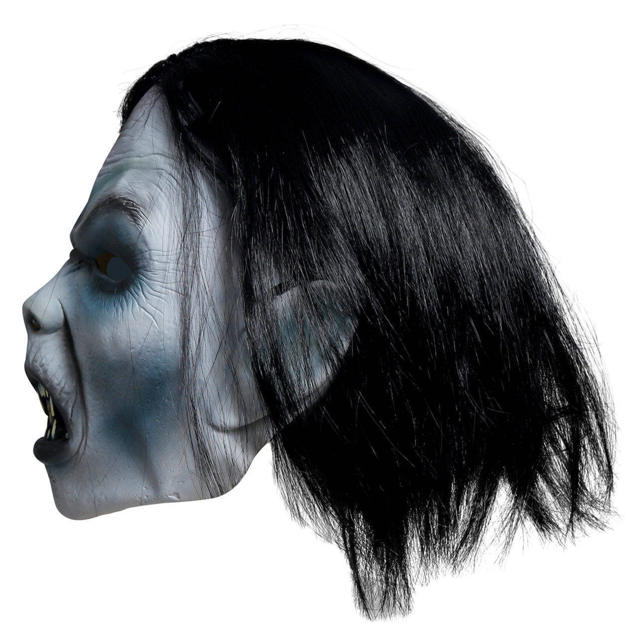 Masque en latex de Vampire avec Cheveux