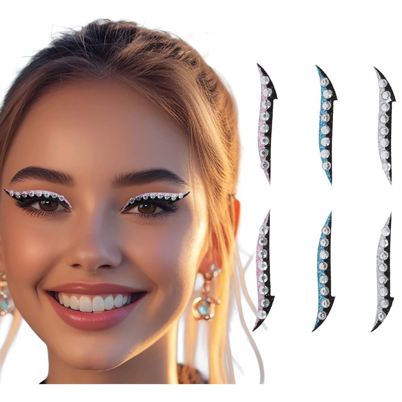 Pack de 6 Gemmes Eye-Liners