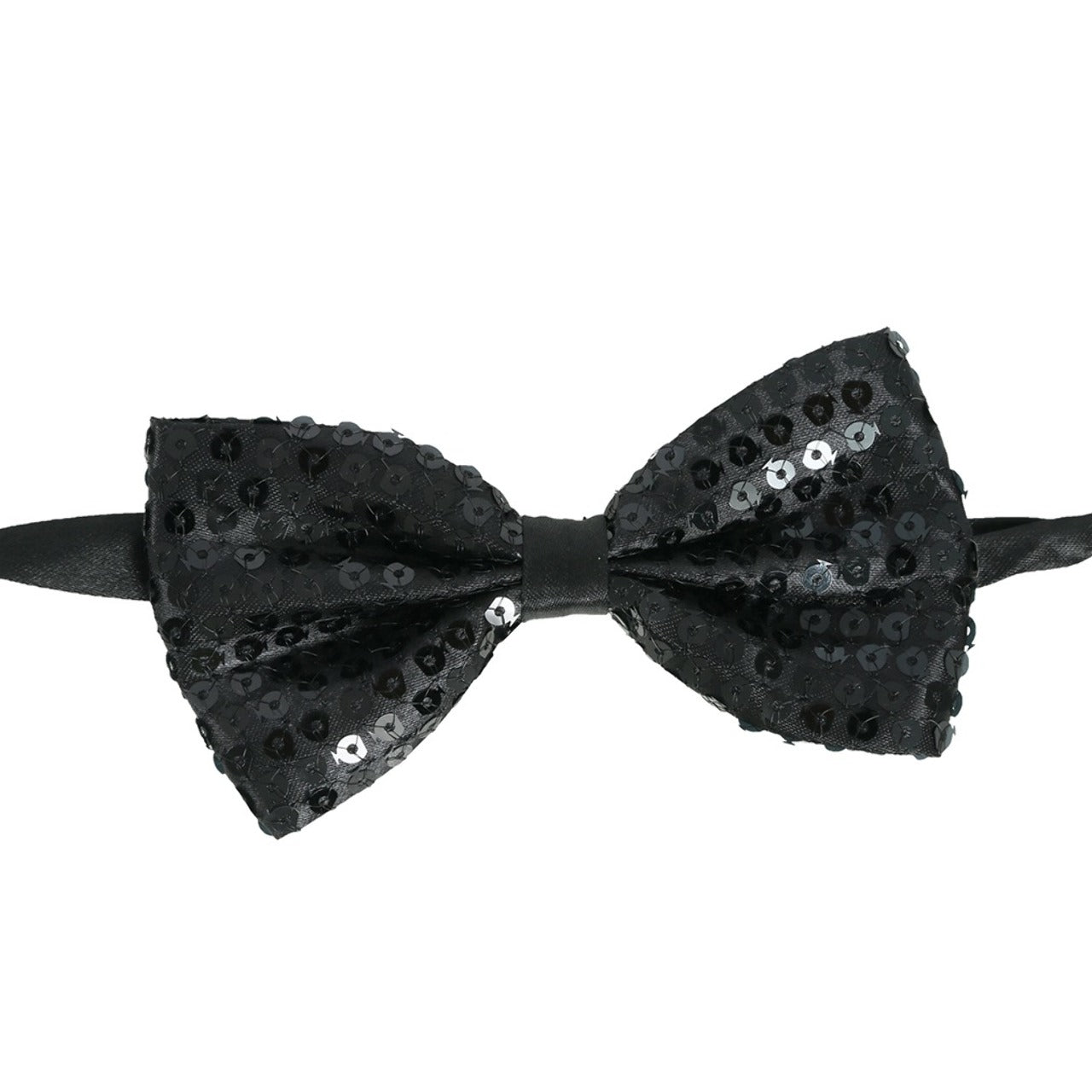 Nœud Papillon Noir À Paillettes