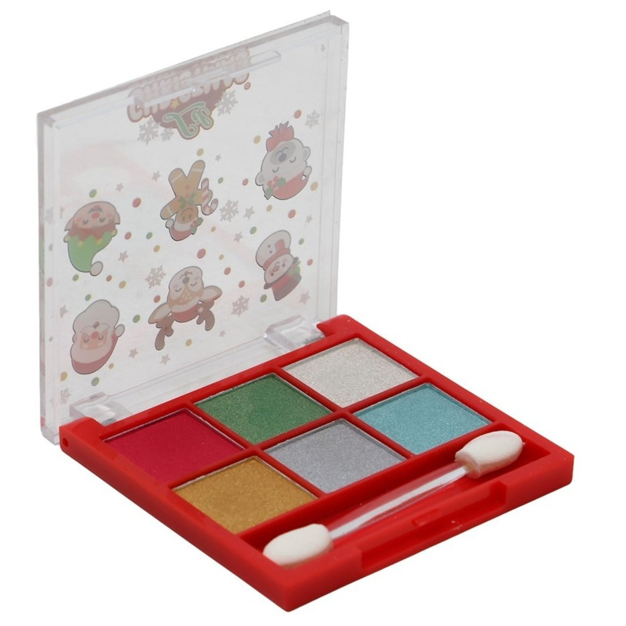 Palette de fards à paupières 6 couleurs Noël