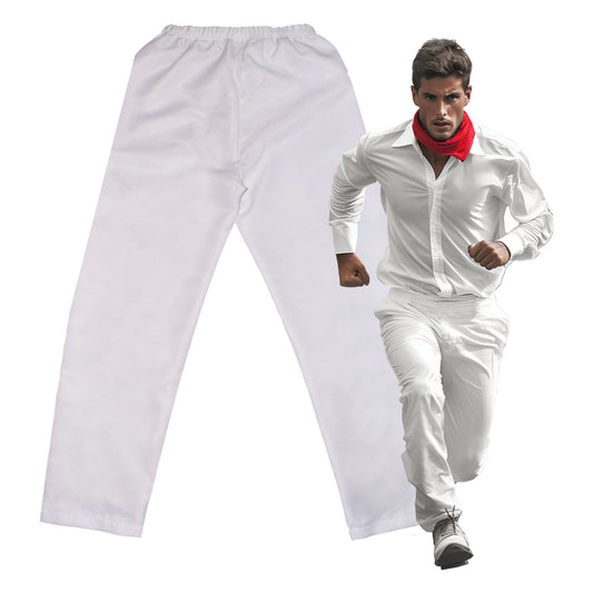 Pantalon blanc pour la fête de Bayonne