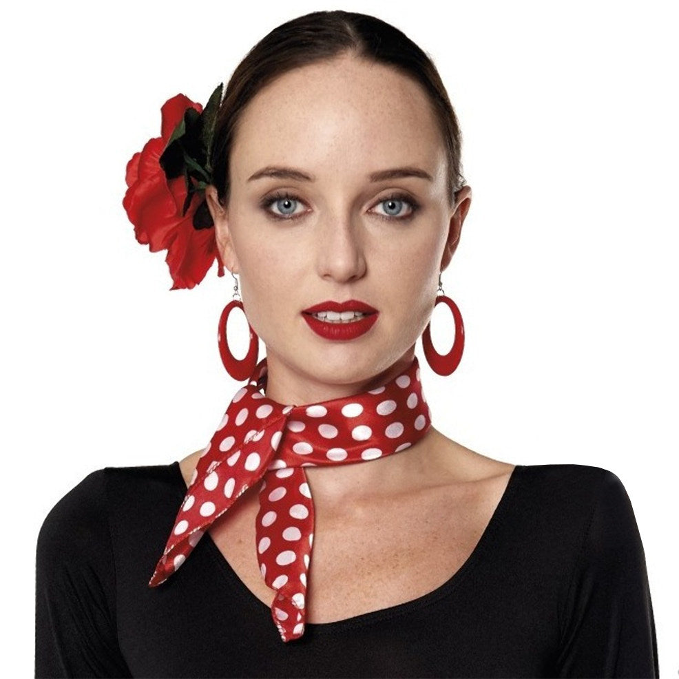 Écharpe de flamenco rouge