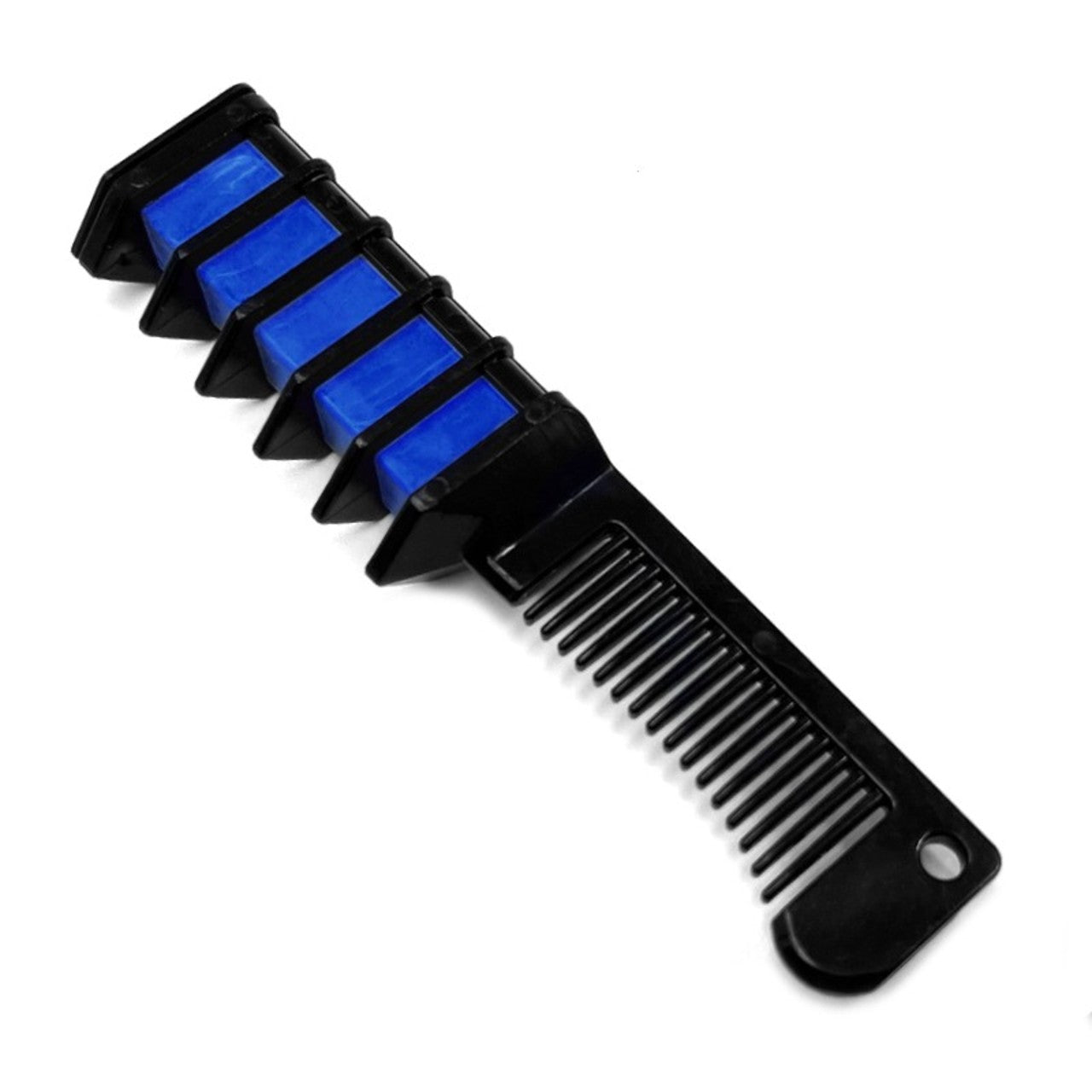 Peigne de craie bleue pour cheveux