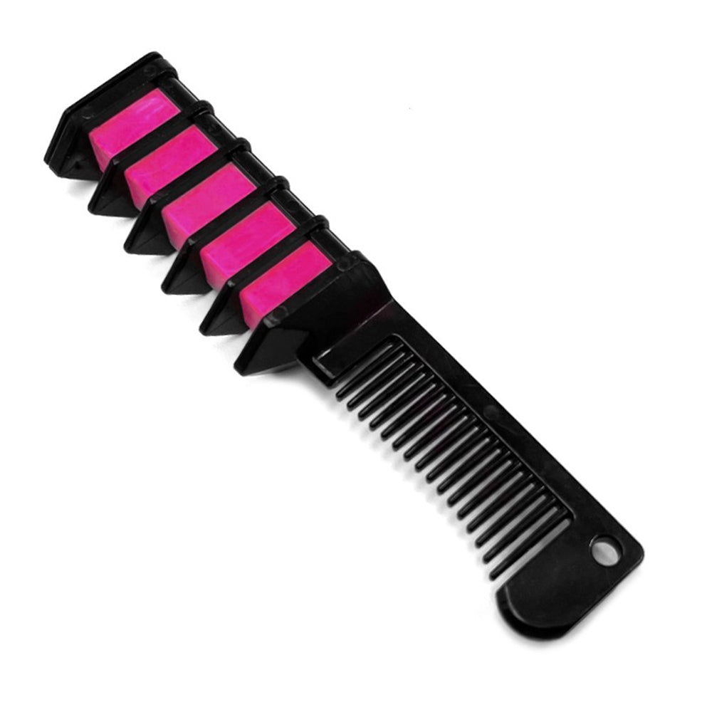Peigne de craie fuchsia pour cheveux