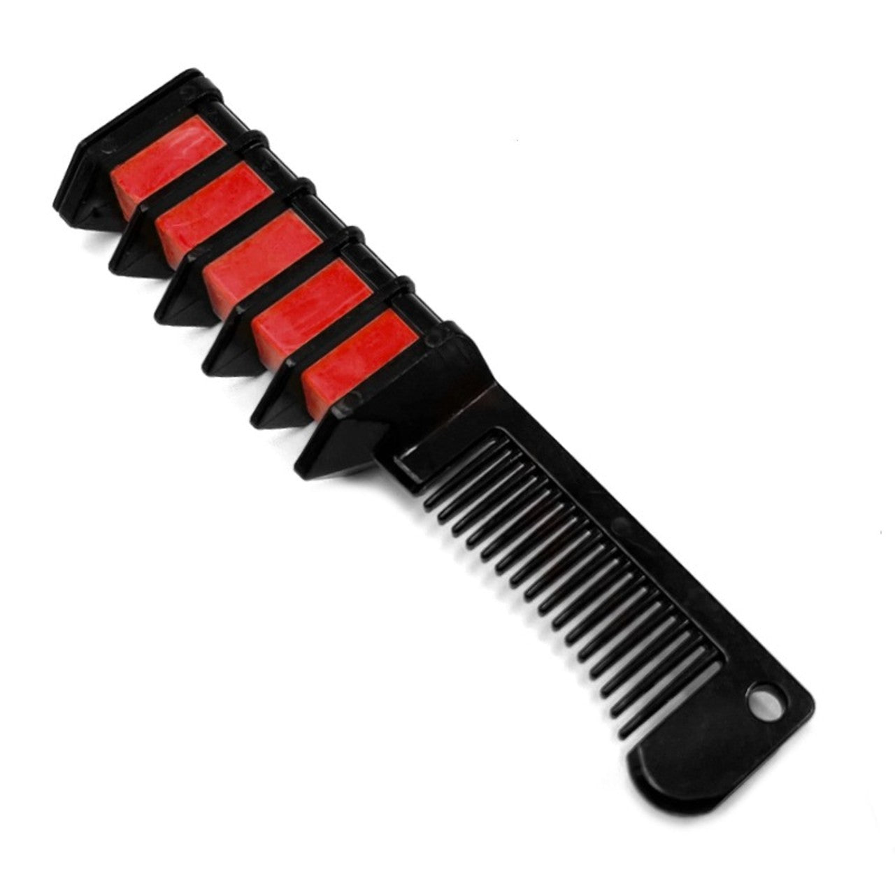 Peigne de craie rouge pour cheveux