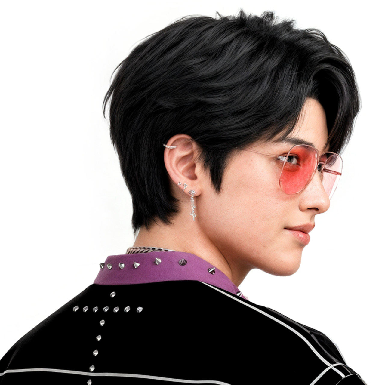 Perruque Démon K-Pop Jinu