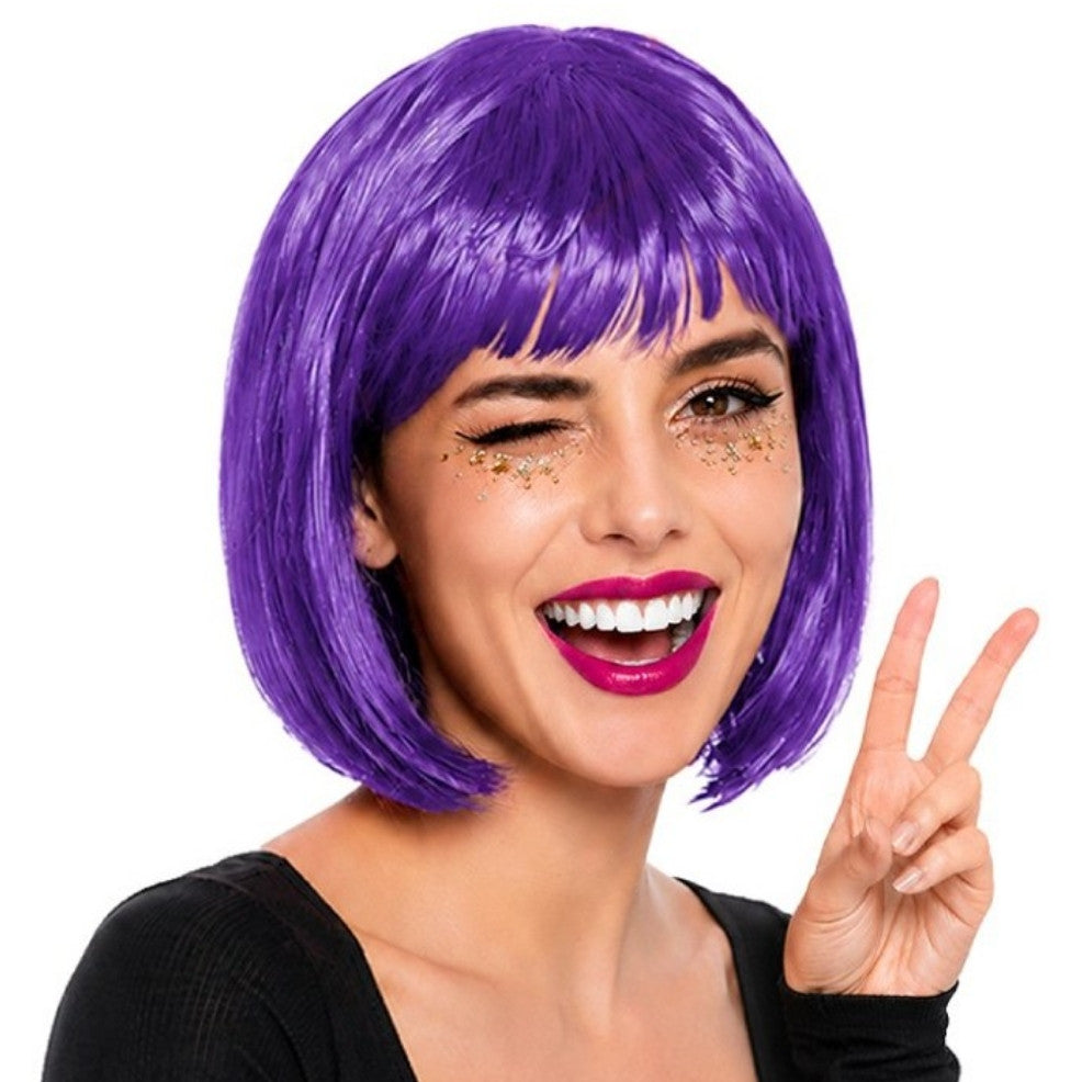 Perruque Lilas Midi Eco