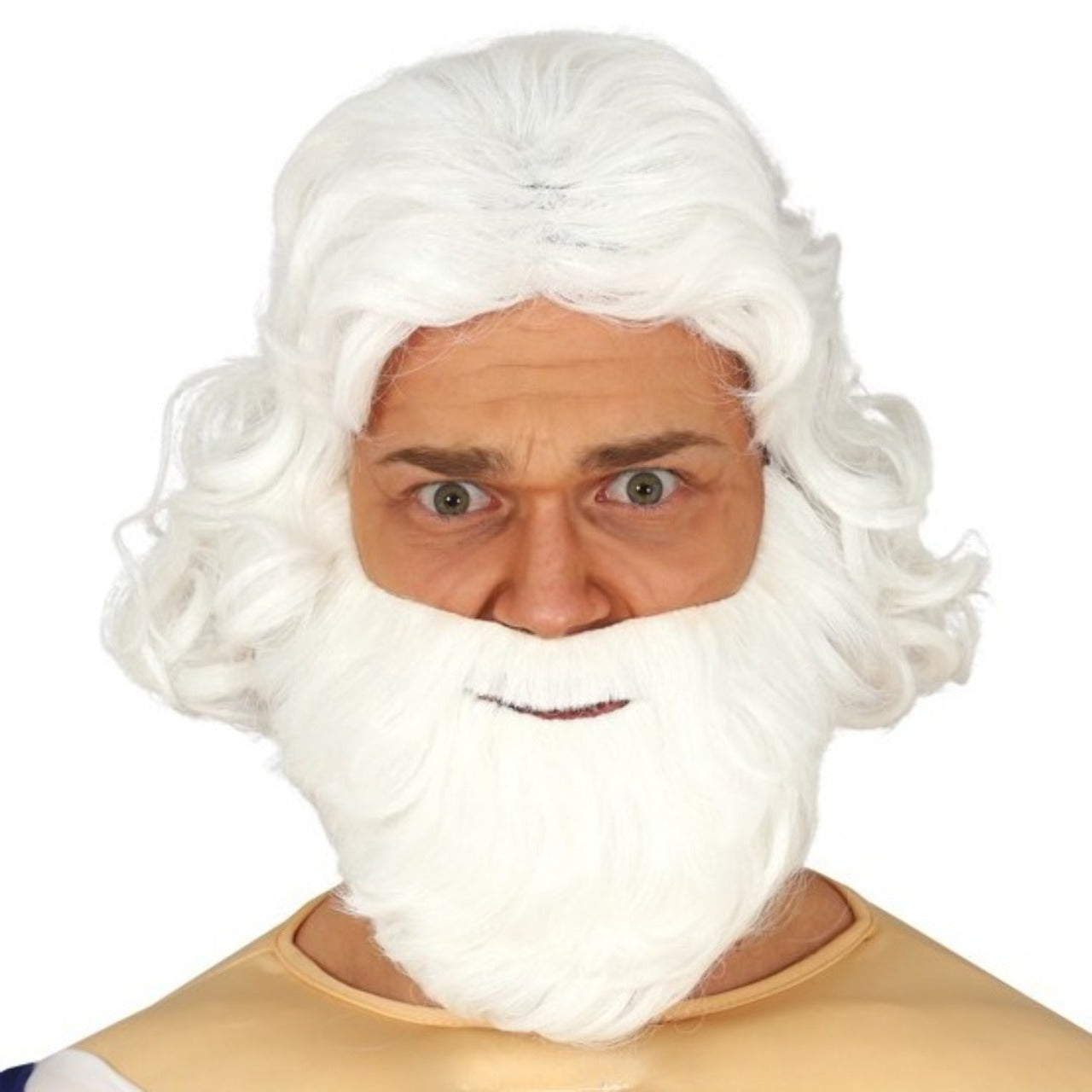 Perruque et Barbe Blanche