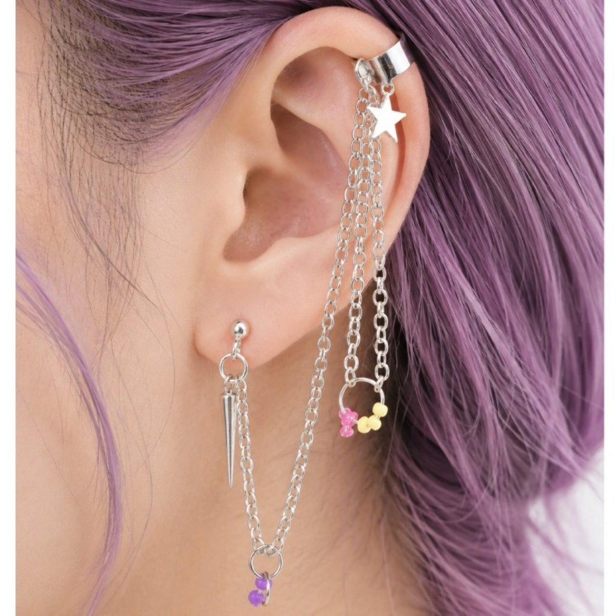 Boucles d’oreilles K-pop