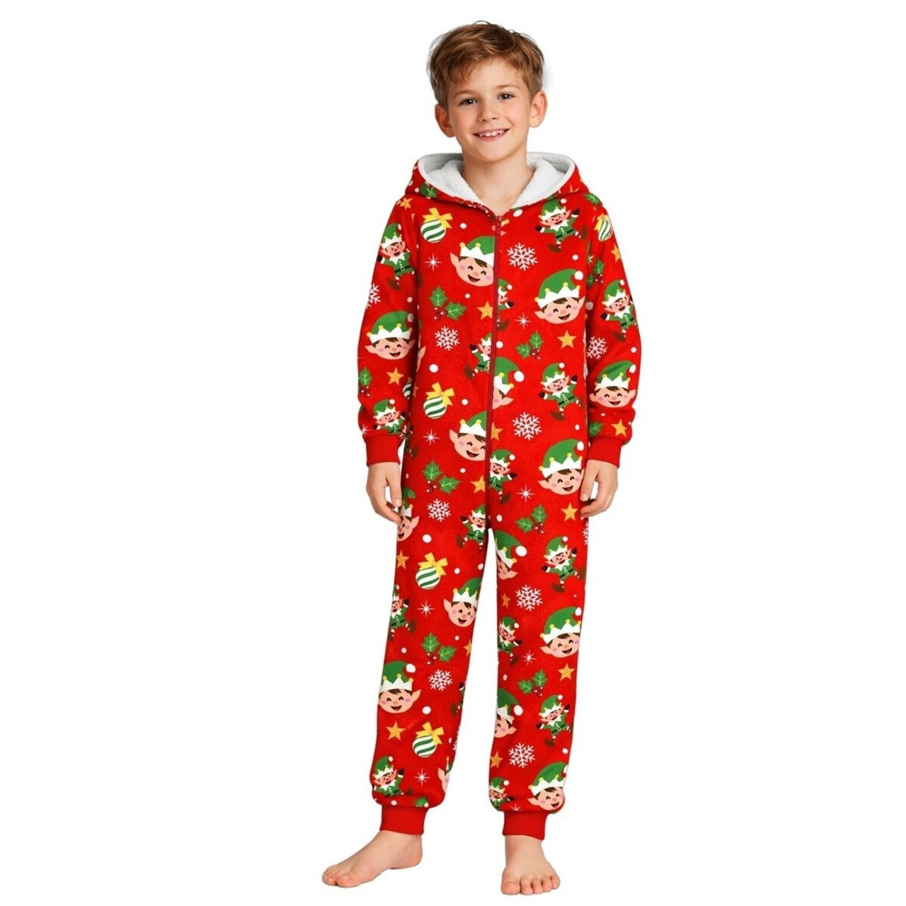 Pyjama d’elfe de Noël pour enfant