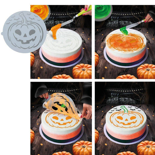 Modèle de Citrouille pour Décoration de Gâteau