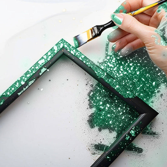 Paillettes Glitter Biodégradables Vertes