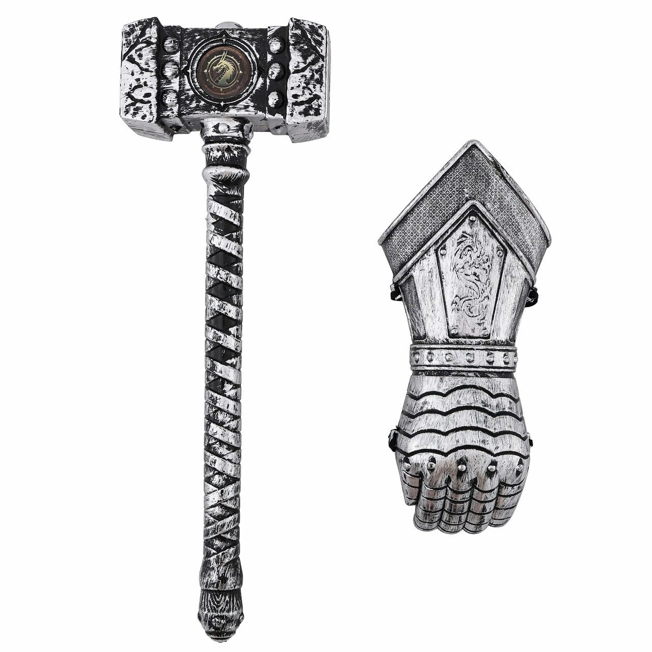 Set Chevalier Médiéval avec Marteau