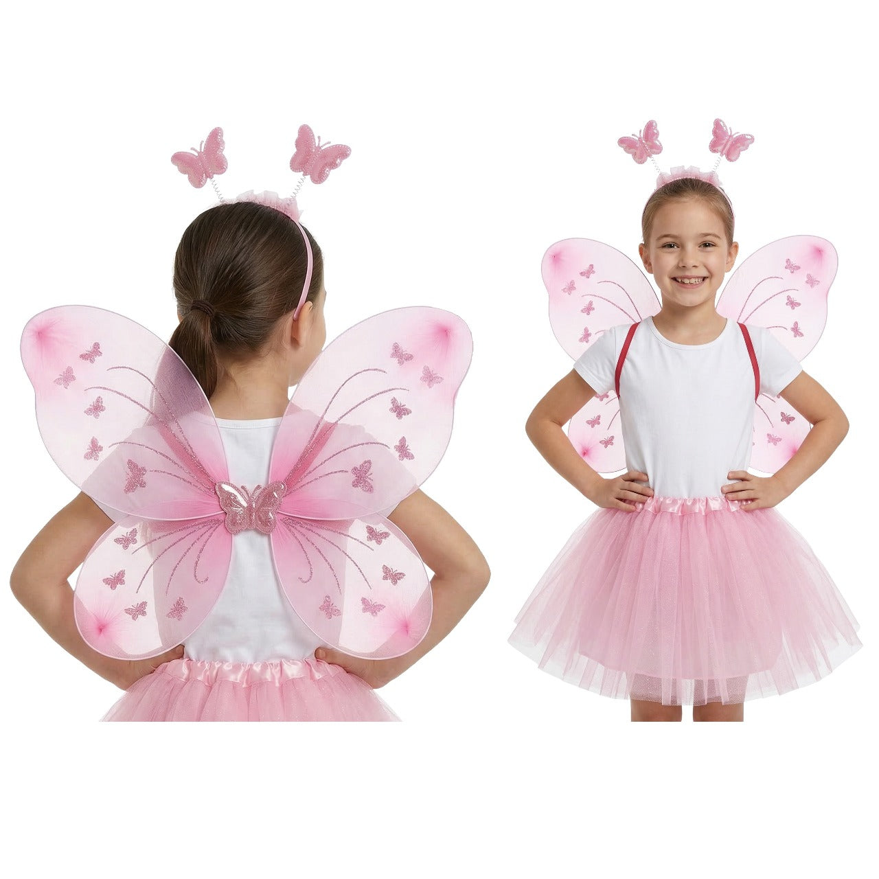 Set de Fée Papillon Rose